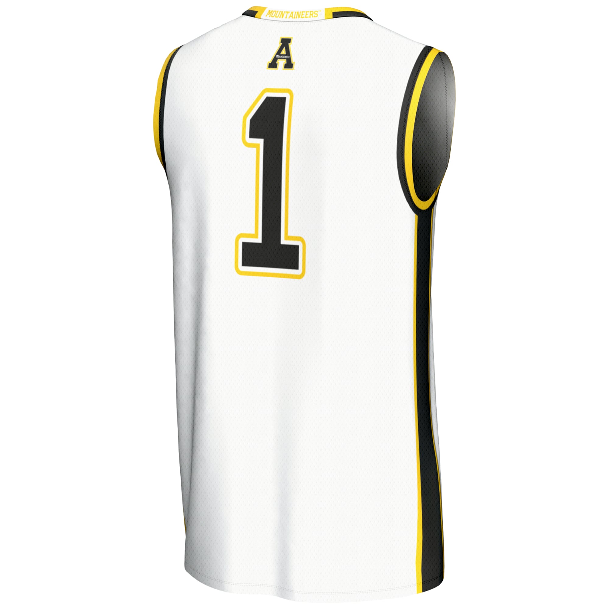 [NJP] Appalachian State Mountaineers GameDay Greats Unisex Lightweight Basketball Jersey - White