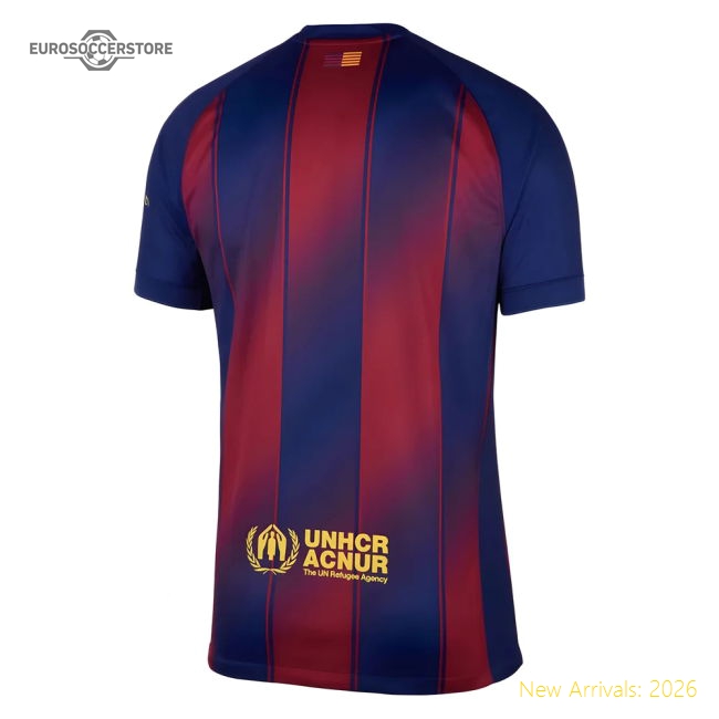 2025-2026 Barcelona Home Top-tier Jersey Messi Nike Dri-fit