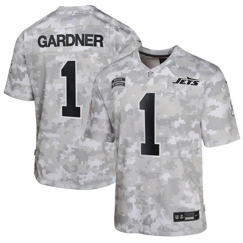 None Sauce Gardner NY Jets Pro-Level Game Jersey Game Day Wear