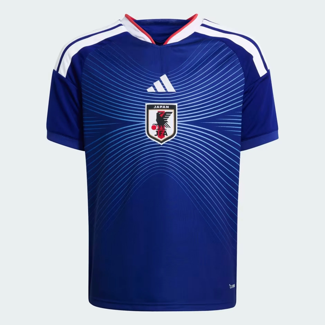 Japan 2026/27 Home Jersey | Youth Samurai Blue Japanese Football Shirt