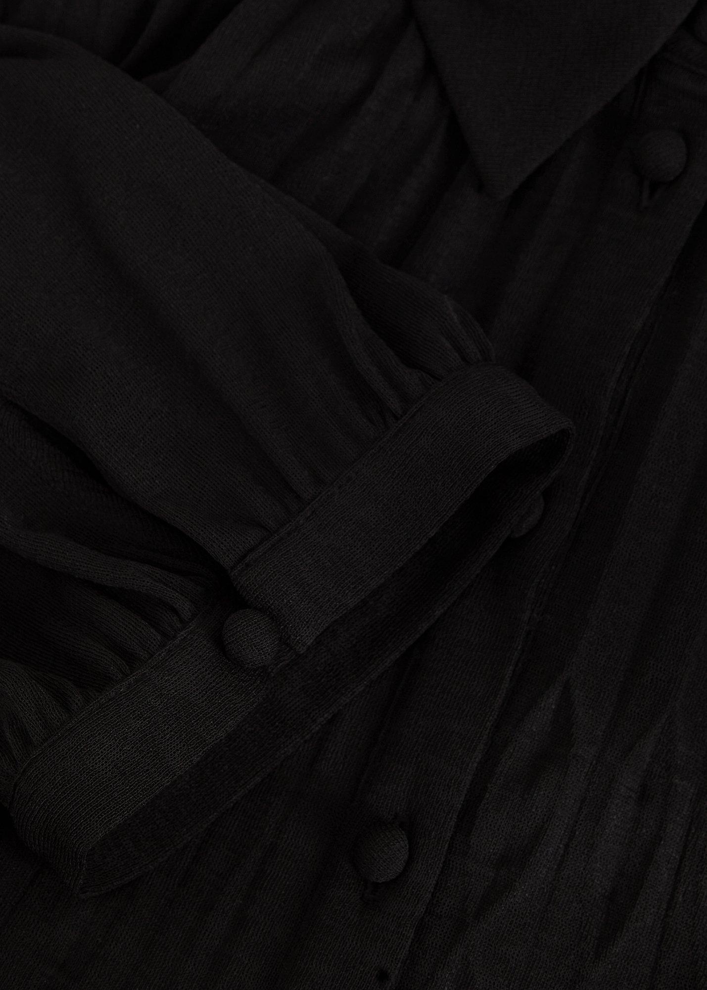 Pleated Swing Dress