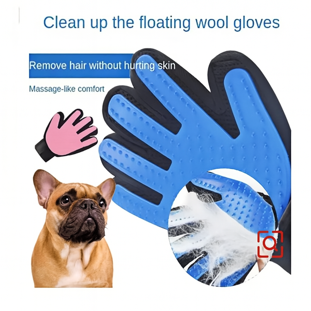 French Bulldog Bullyglove French Bulldog Cleaning Glove – Massage &