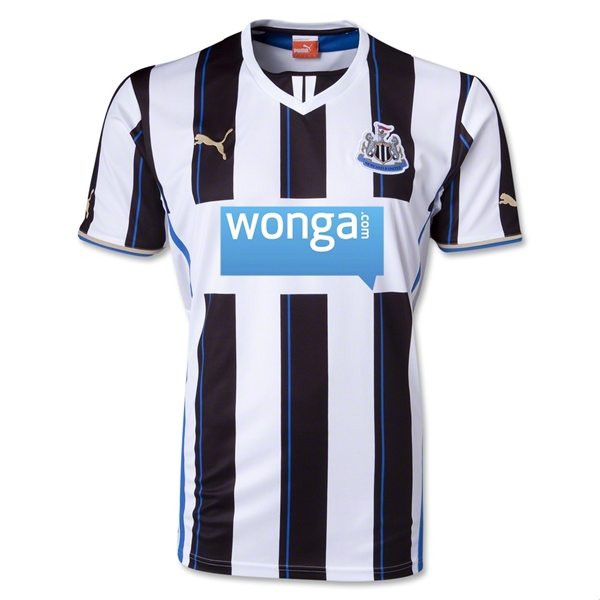 Quick Dry 13-14 Newcastle United Home Soccer Jersey Shirt