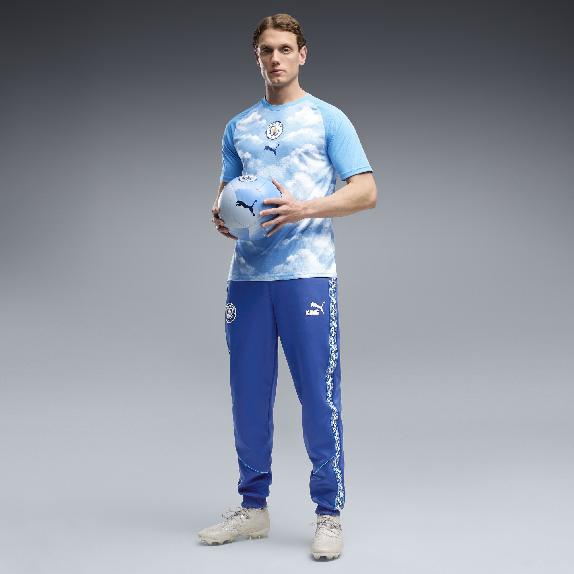 [JED] Manchester City 2026/27 Pre-Match Jersey Top - Sky Blue