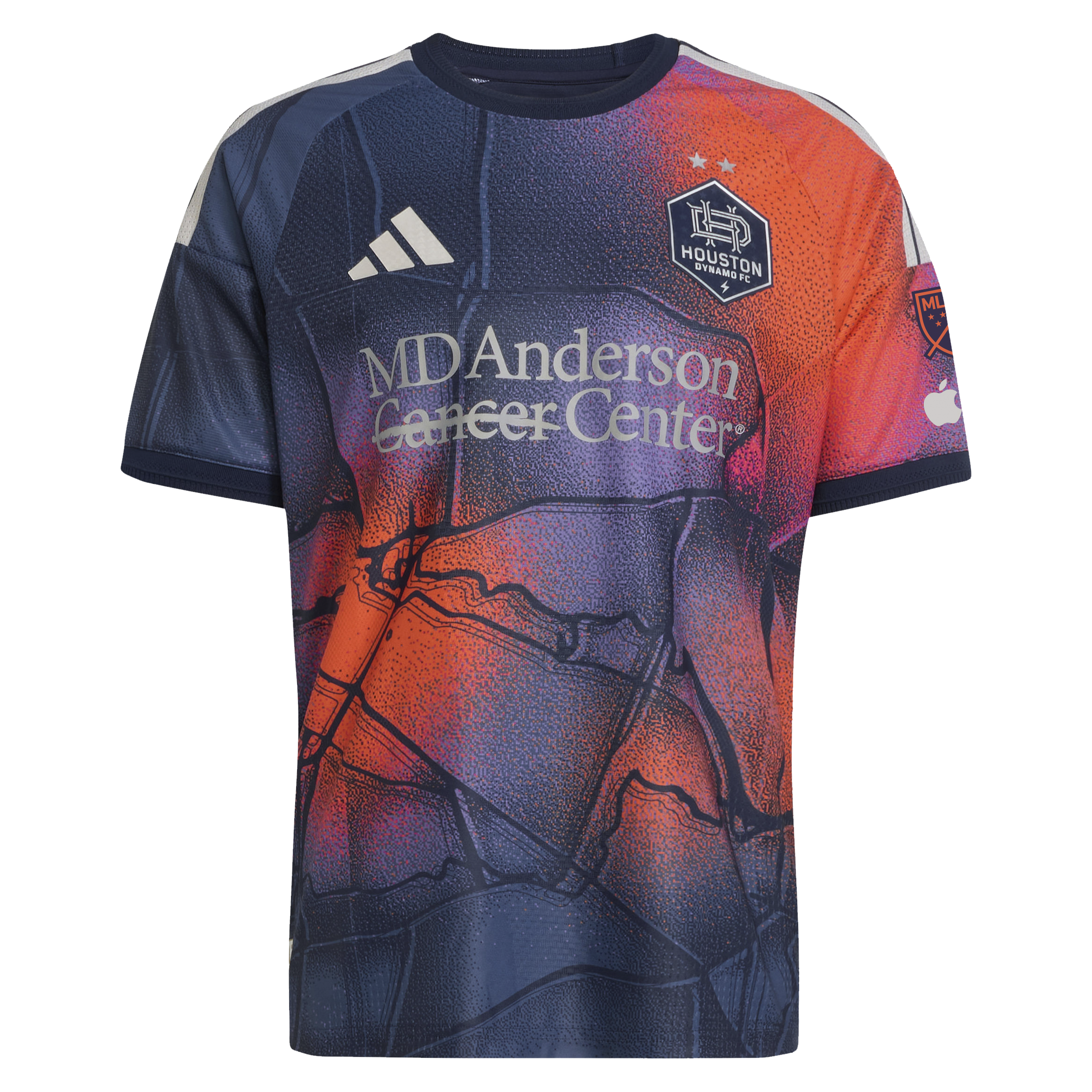 [SJH] Jack McGlynn Houston Dynamo FC 2026 Mission Control On-Field Authentic Patch Jersey - Blue