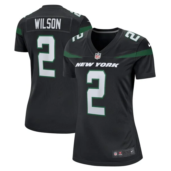 None Zach Wilson  Jersey - Black | NFL Player Jersey | NFL Football