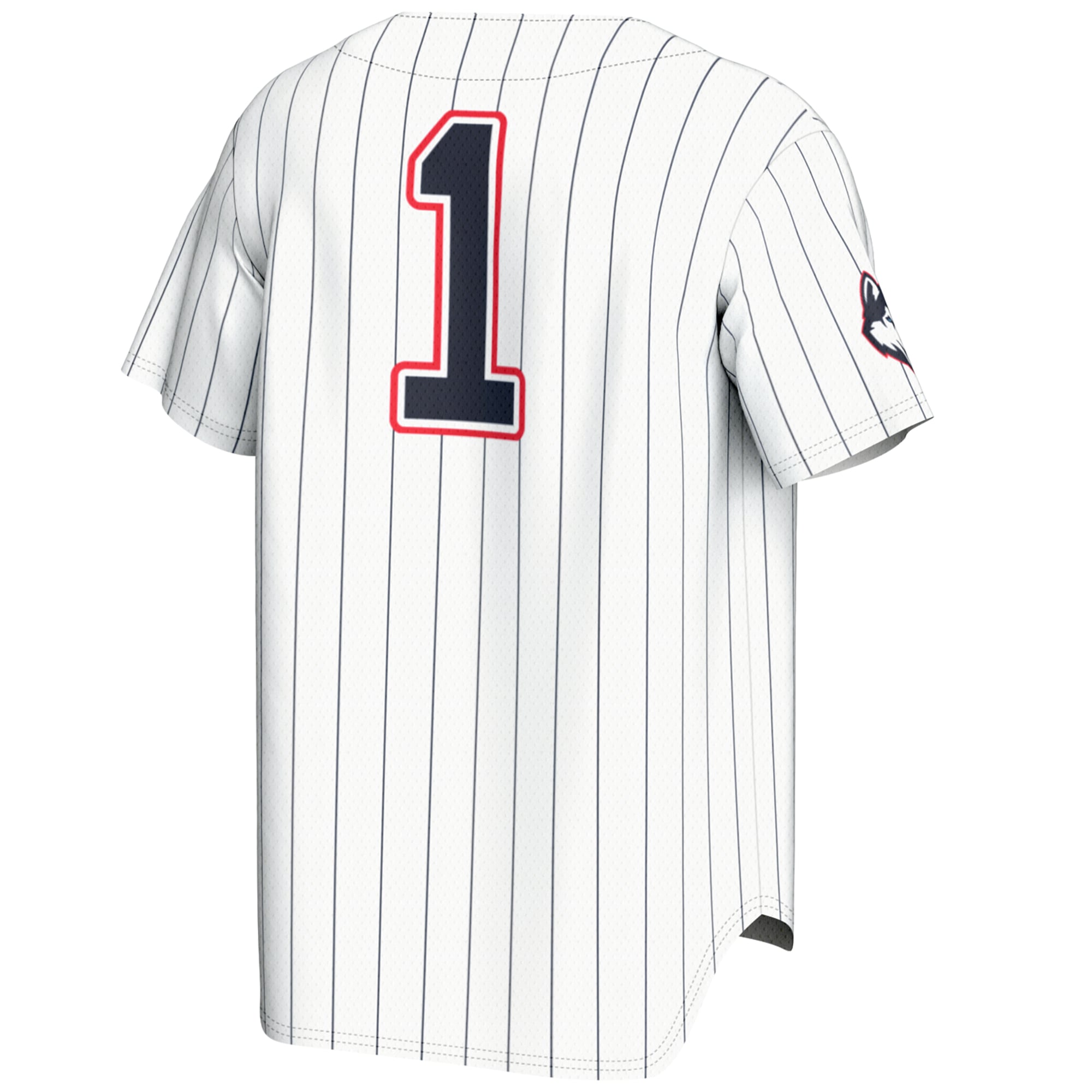 #1 UConn Huskies GameDay Greats Youth Lightweight Baseball Jersey - White