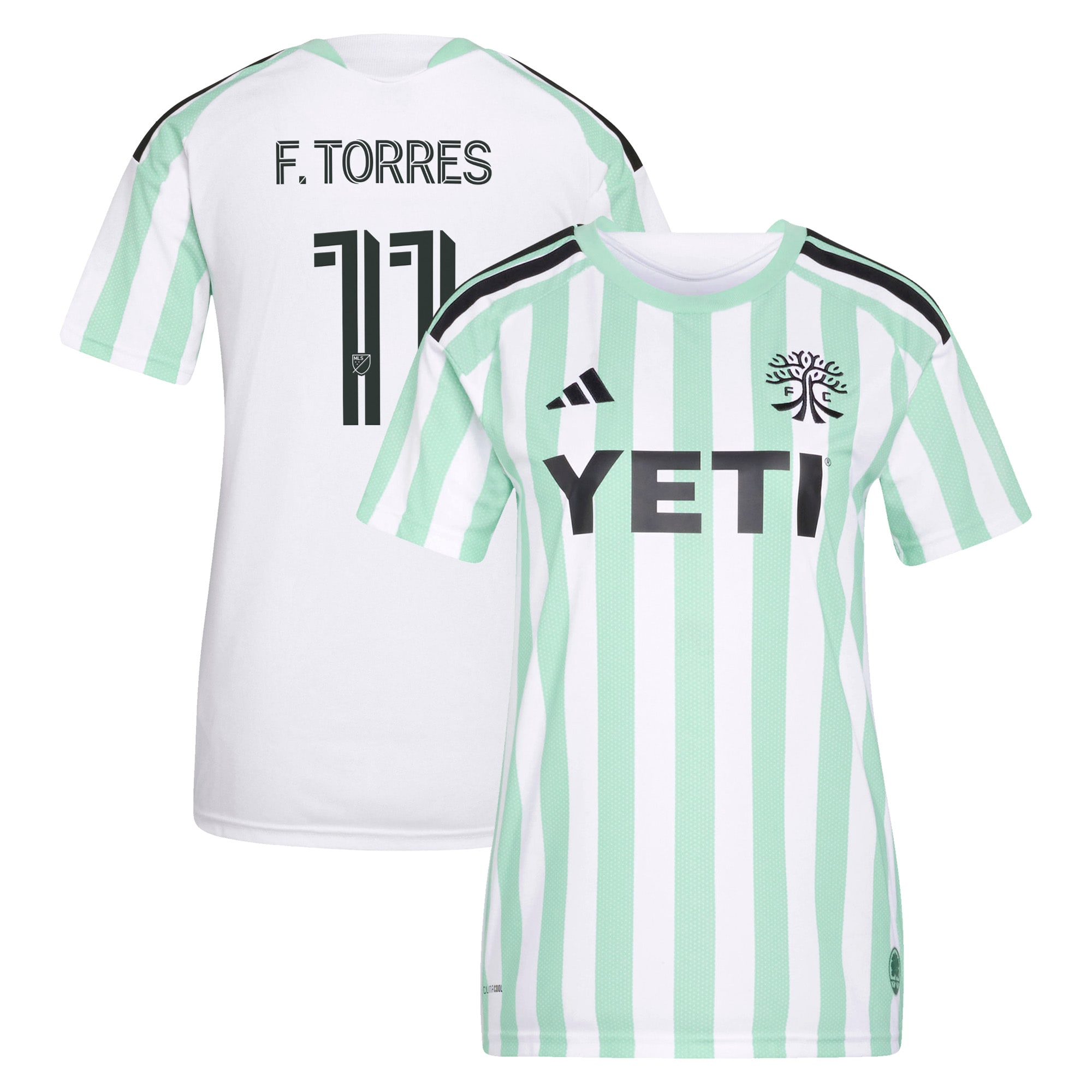 [JED] Youth Facundo Torres Austin FC Women's 2026 The Rooted Kit Replica Jersey - White