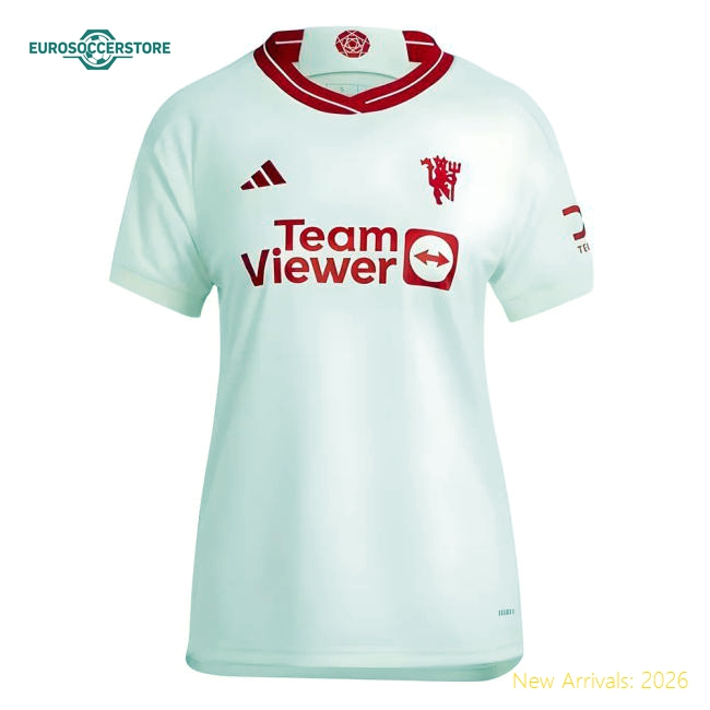 2023-2024 Man Utd Ladies Elegant Jersey Dri-fit Climacool