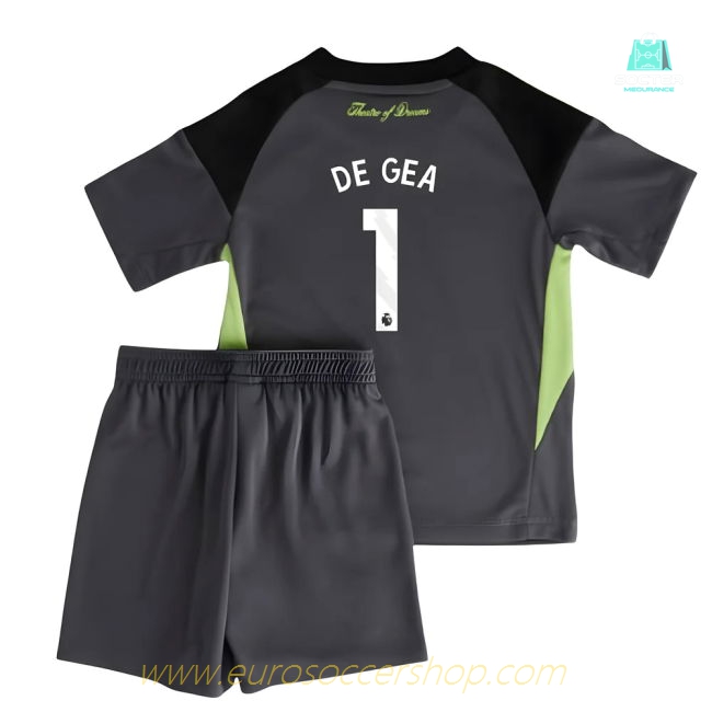 2025-2026 Man Utd Home Goalkeeper Mini Kit (De Gea 1)