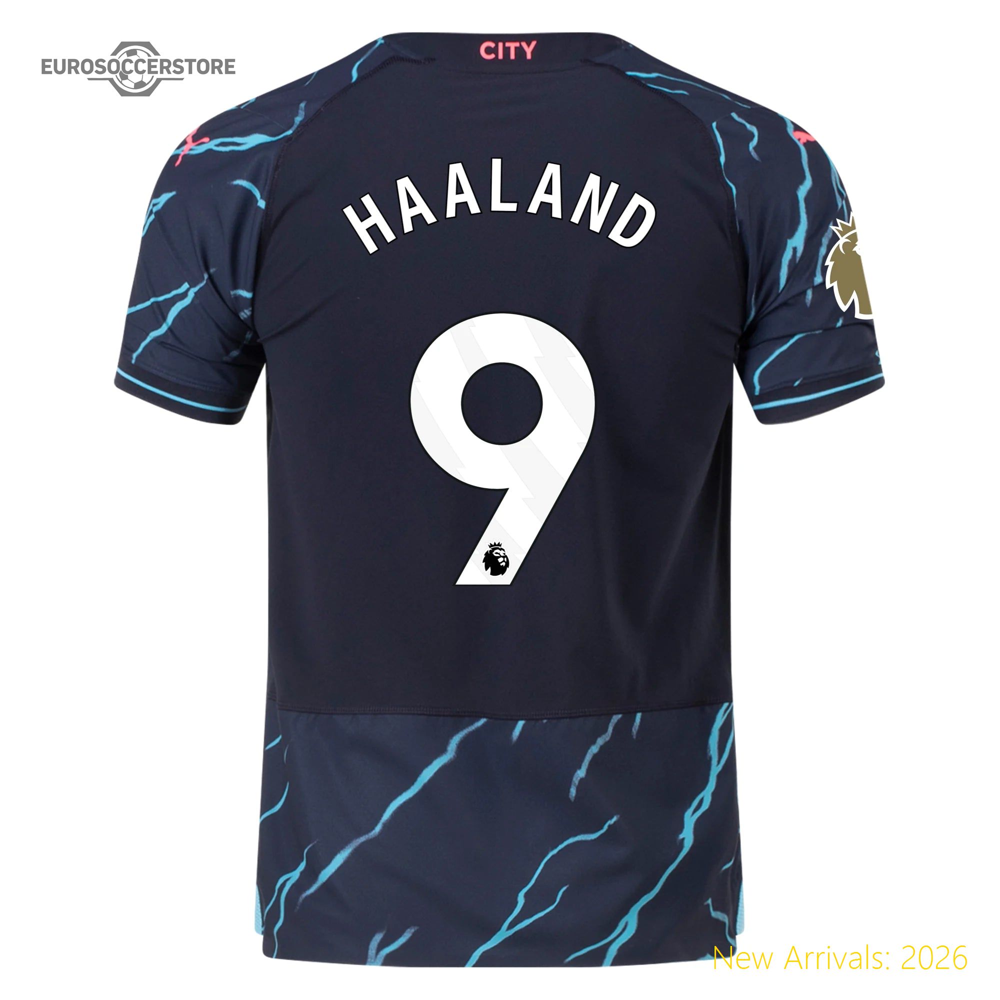 Modern Design League Approved Men Mci Team Durable Third Jersey 2023