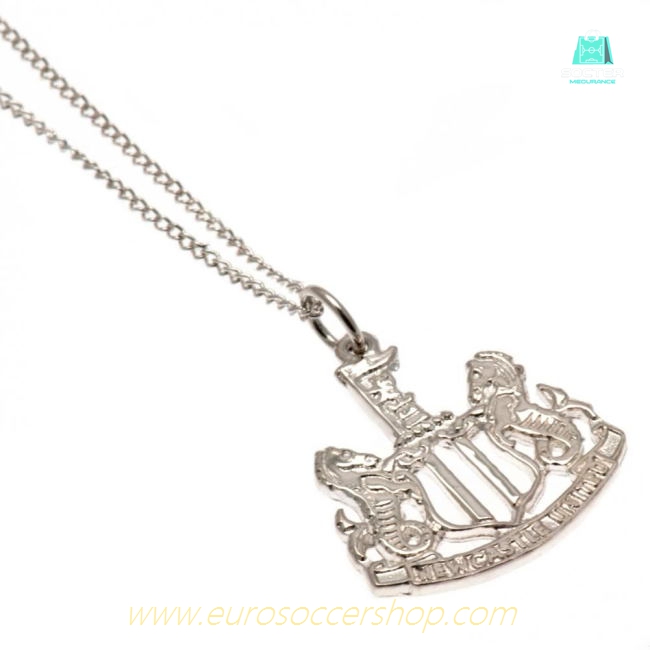 Newcastle United FC Sterling Silver Pendant & Chain