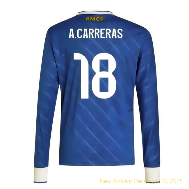 2025-2026 Real Madrid Third Shirt - Elite Uniform (Carreras 18) -...