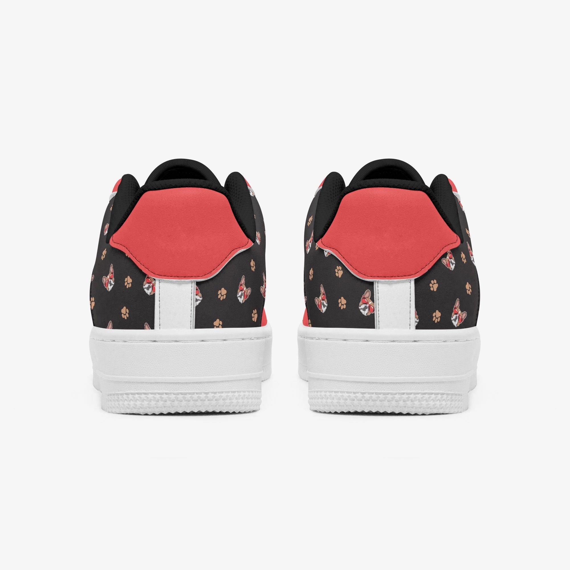 Silver - Low-Top Leather Sneakers