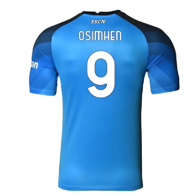 Napoli Osimhen #9 Authentic Design Licensed Modern Style Fan Jersey
