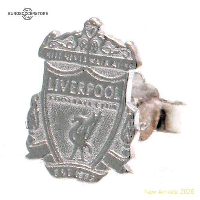 Official Liverpool Fc Sterling Silver Stud Earring - Premium Quality