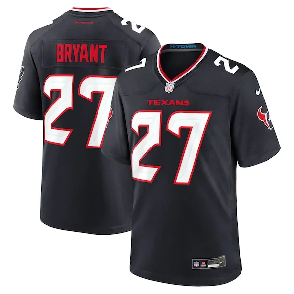 None Myles Bryant Game Jersey - Navy | NFL Player Jersey | NFL Footbal