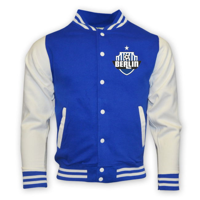 Hertha Berlin College Baseball Jacket (blue) | Replica | Best Value