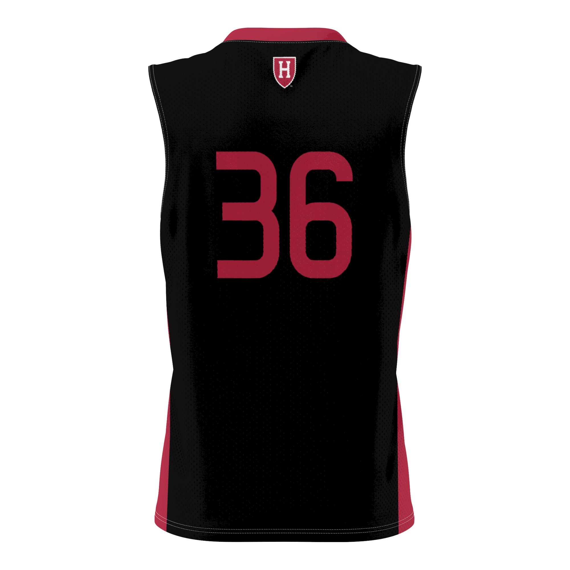 [NJP] Harvard Crimson GameDay Greats Lightweight Basketball Jersey - Black