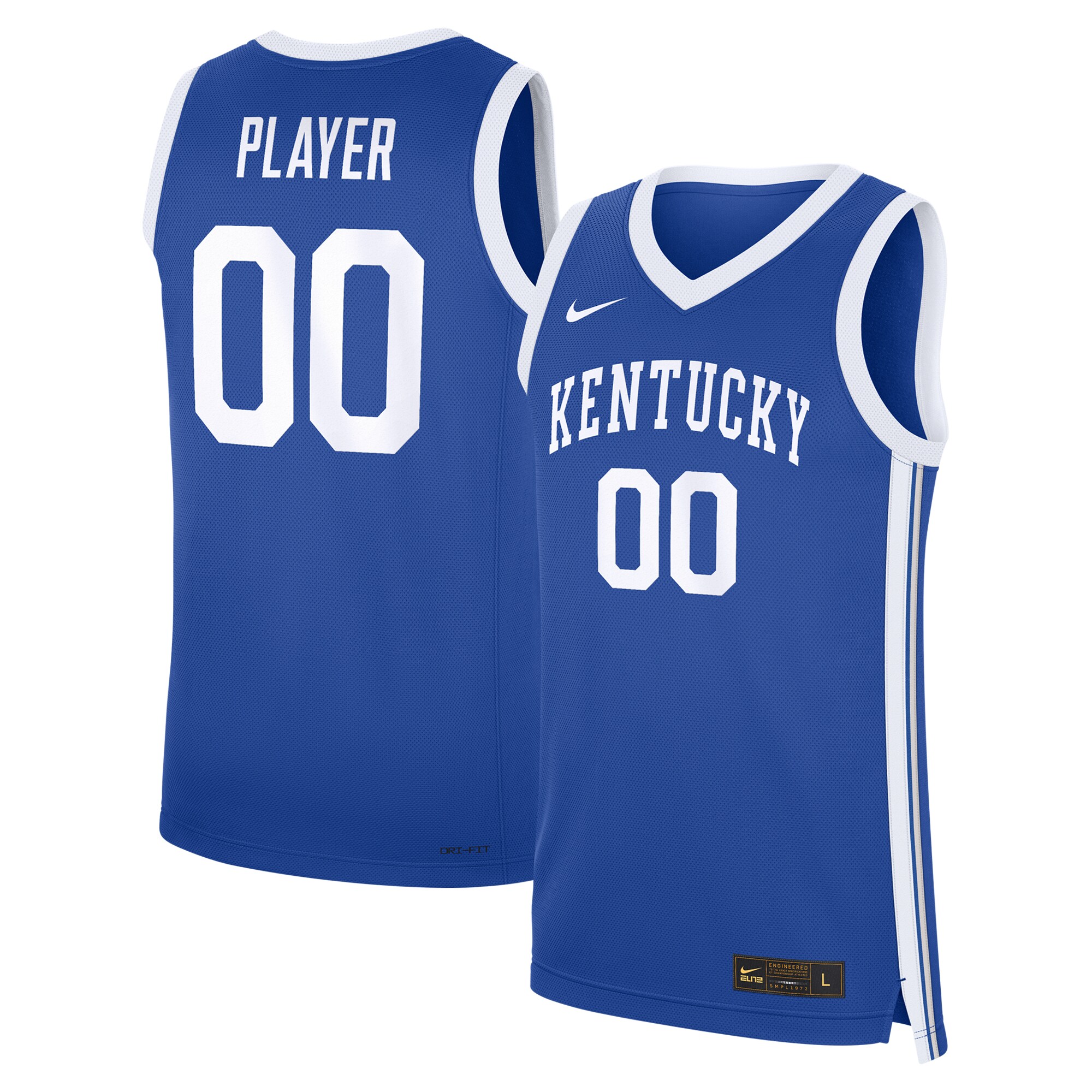 [DDG] Kentucky Wildcats Unisex NIL Pick-A-Player Women's Basketball Replica Jersey - Royal