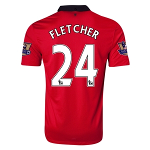 Premium Quality Man Utd 13-14 Manchester United 24 FLETCHER Home