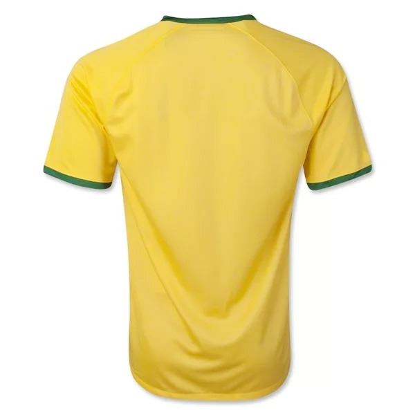High Quality Professional Grade 2014 BRAZIL RETRO HOME SHIRT