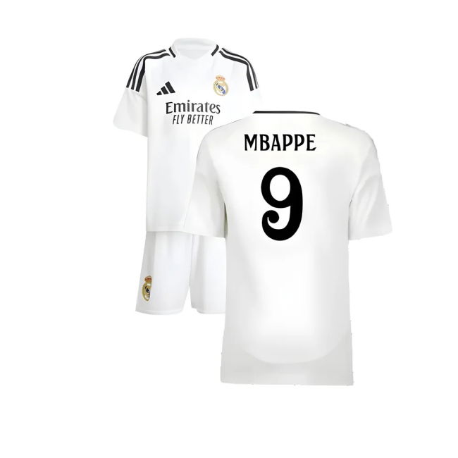 2024-2025 Real Madrid (rm) Home Football Shirt - Match Quality