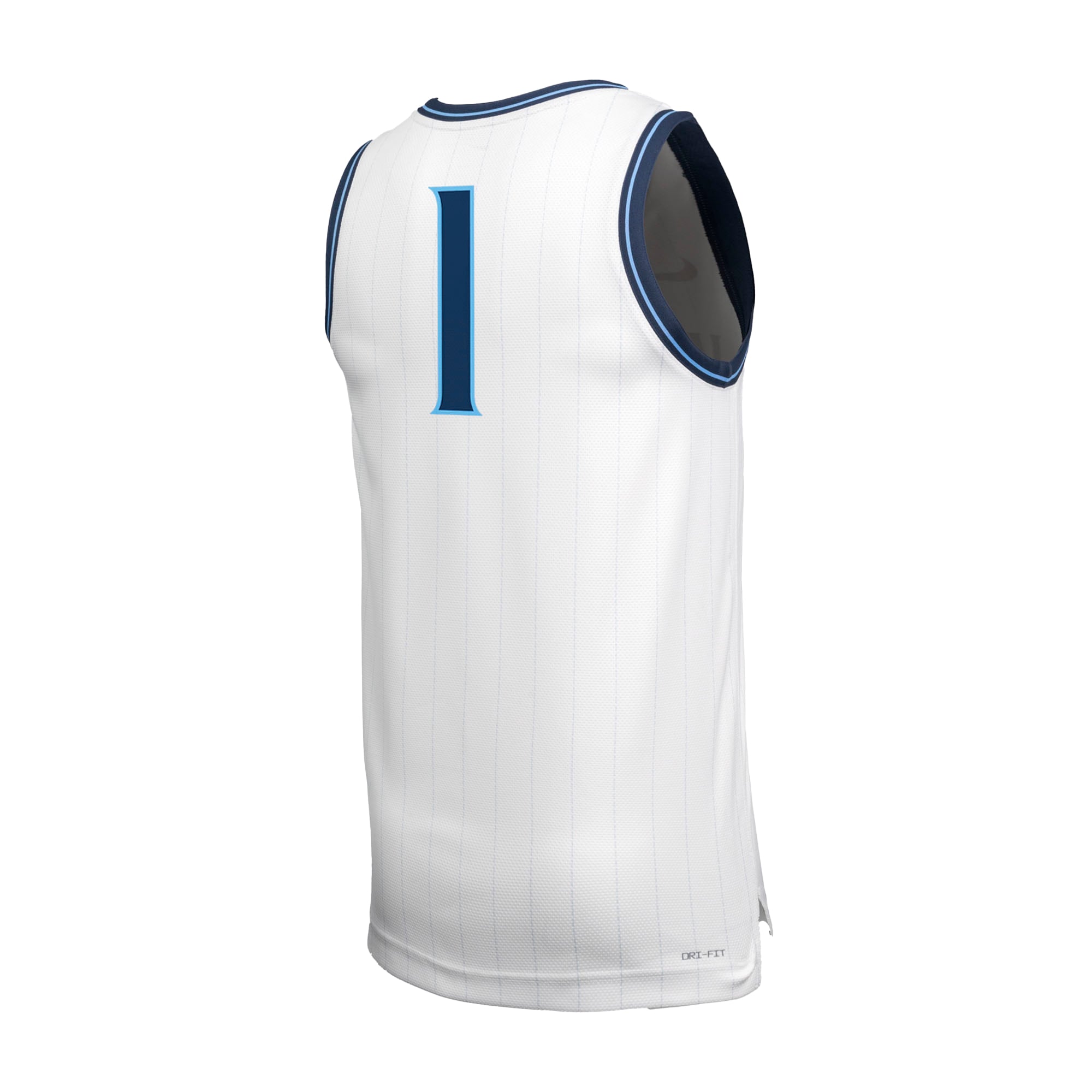 [NJP] Villanova Wildcats #1 Retro Replica Basketball Jersey - White