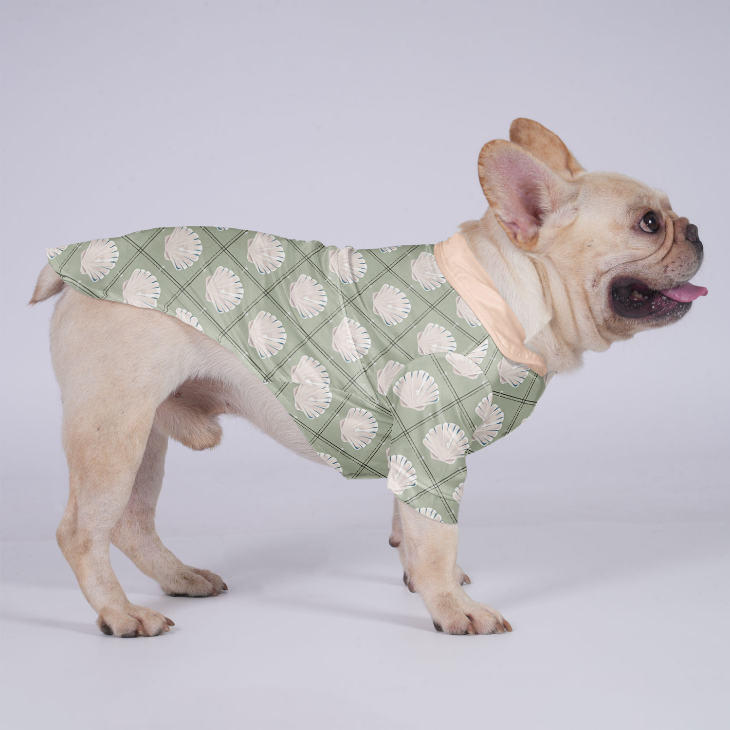 French Bulldog Hank Hawaiian Shirt For Frenchies Practical Pet Supply