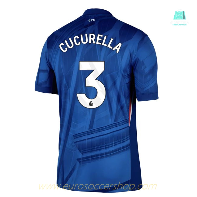 2025-2026 Chelsea Home Shirt (Cucurella 3)