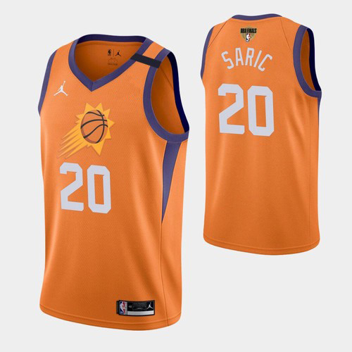 Orange Phoenix Suns #20 Suns Jersey - Performance Fabric Game Day Wear