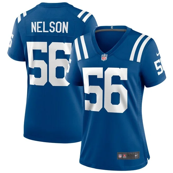 None Quenton Nelson Game Jersey - Royal | NFL Player Jersey | NFL Foot