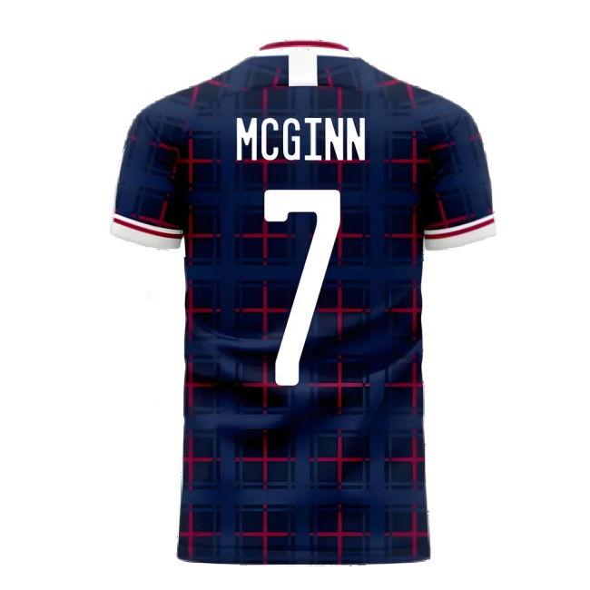 Official Scotland 2020-2021 Home Concept Shirt (Fans Culture) (Mcginn