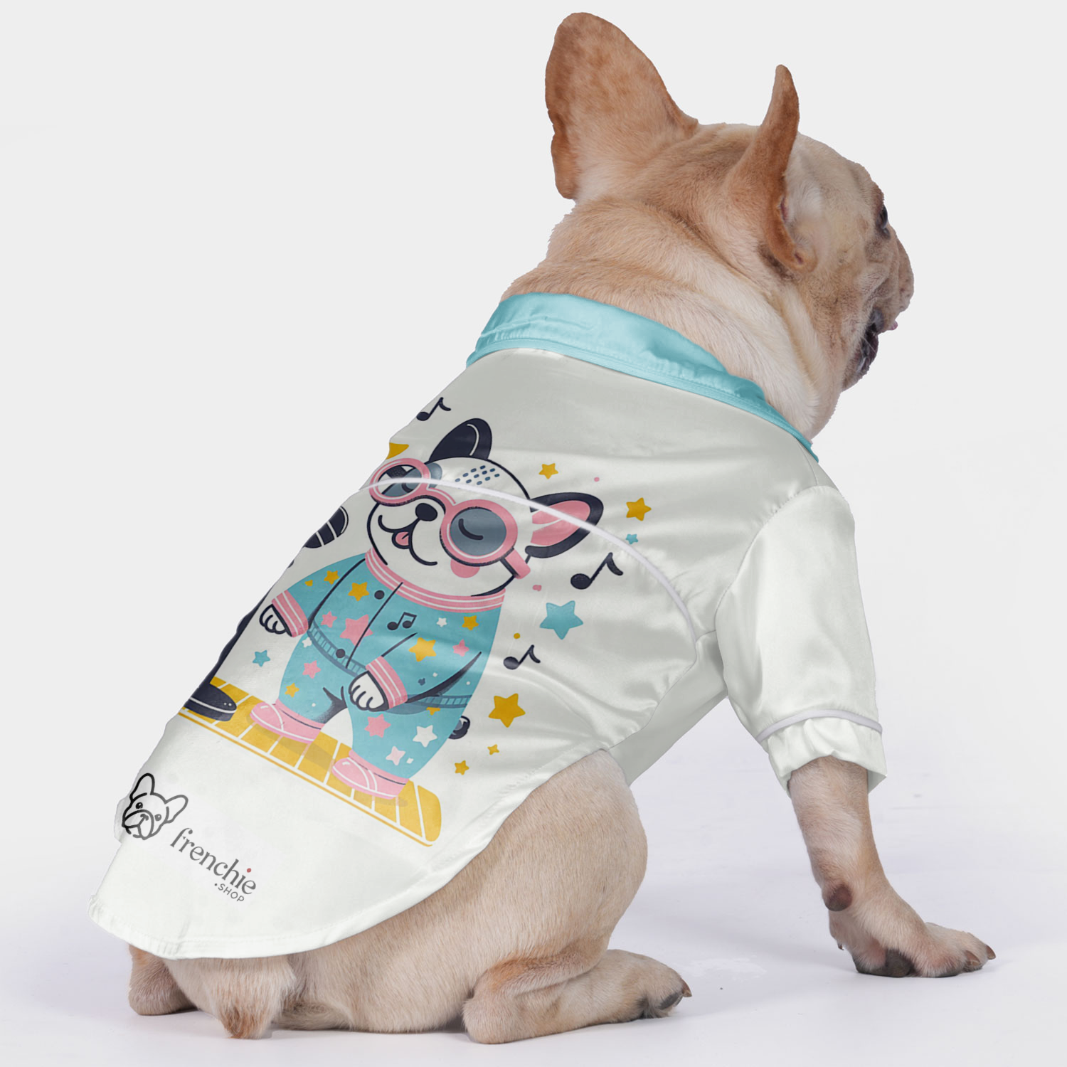 Stylish Street-Ready Harley - Pajamas For French Bulldog as a Gift