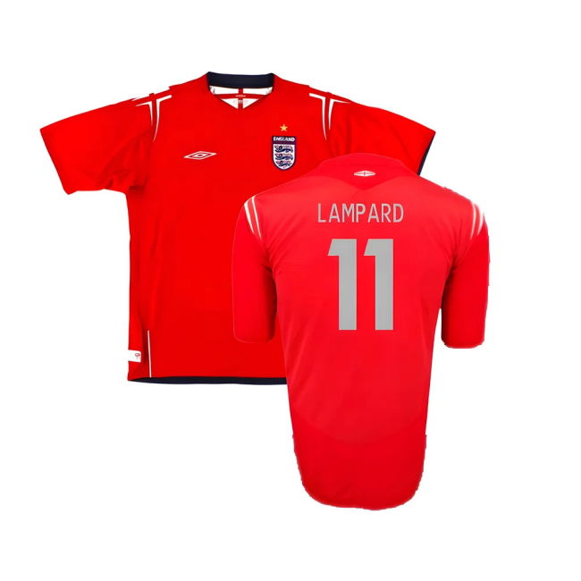 England 2004-06 Away Shirt (2XL) (Excellent) (Lampard 11)