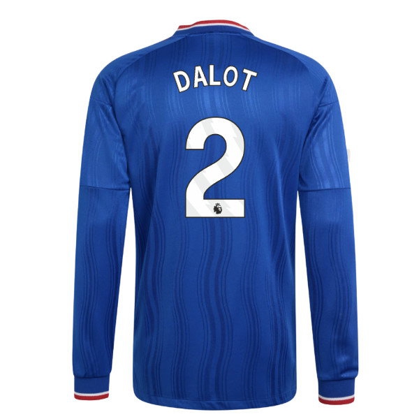 [DDJ] 2026 2027 Man Utd Long Sleeve Shirt Away Authentic Kit (Dalot 2)