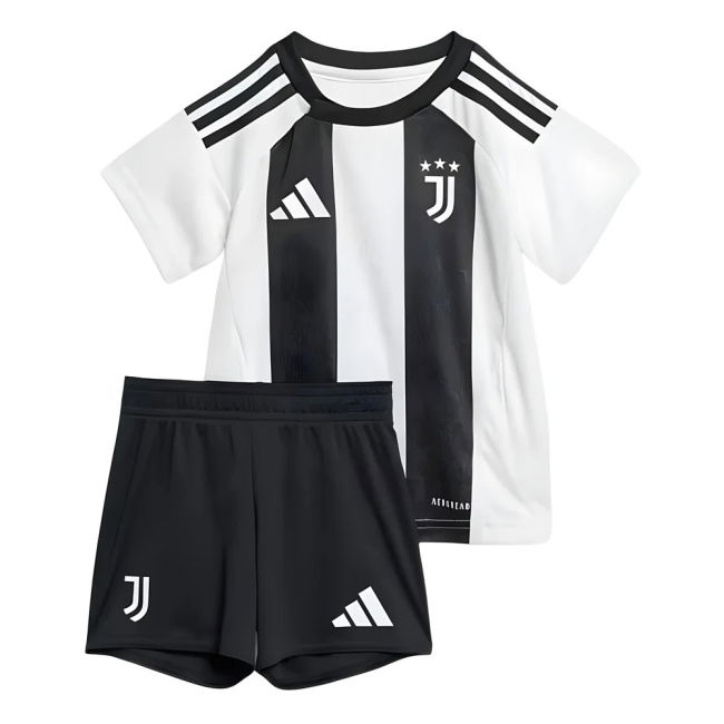 Authentic 2024-2025 Juventus Home With Retro Design - Captain