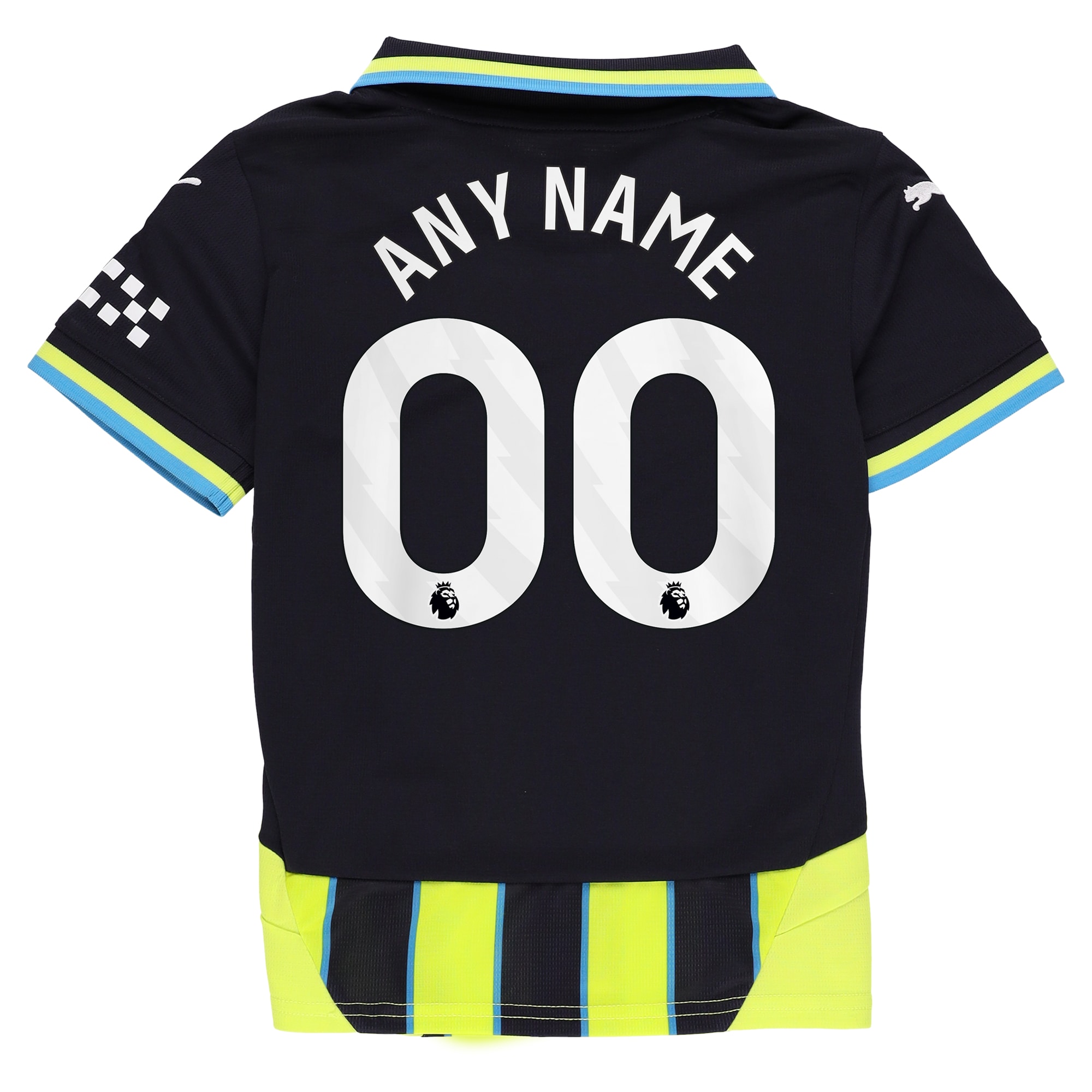 [SJH] Manchester City Youth 2024/25 Away Replica Custom Jersey - Navy