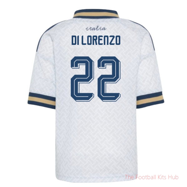 2026-2027 Italy Away Mini Kit (Di Lorenzo 22)