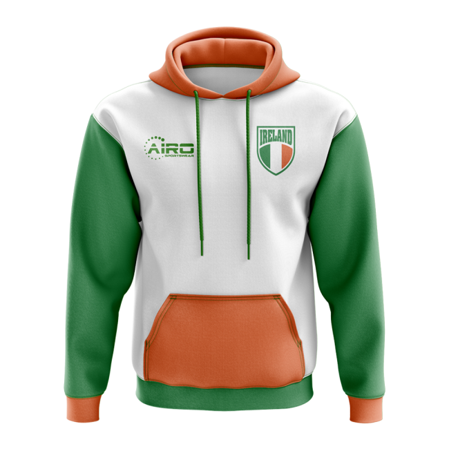 Ireland Concept Country Football Hoody (White) Worldcup