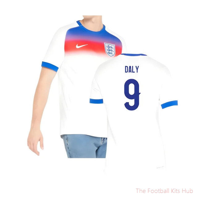 2025-2026 England WEC Authentic Home Shirt - Mens (DALY 9)