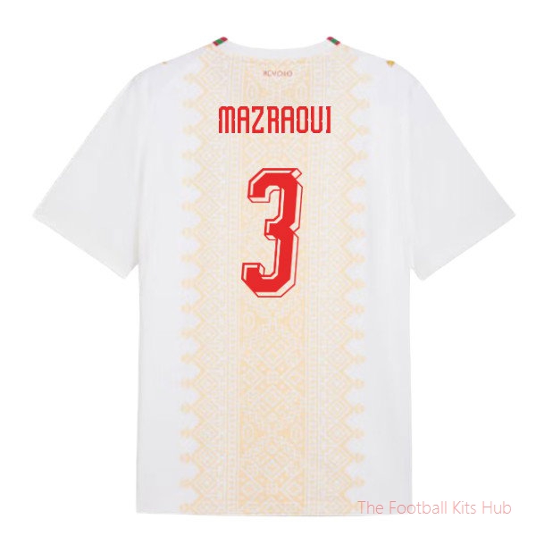 2026-2027 Morocco Away Shirt (Mazraoui 3)