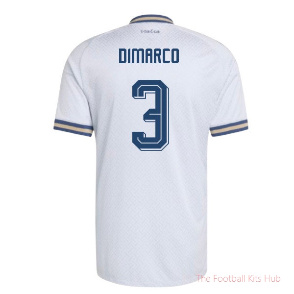 2026-2027 Italy Authentic Away Shirt (Dimarco 3)