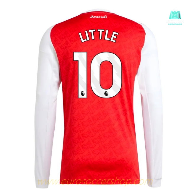 2025-2026 Arsenal Long Sleeve Home Shirt (Little 10)