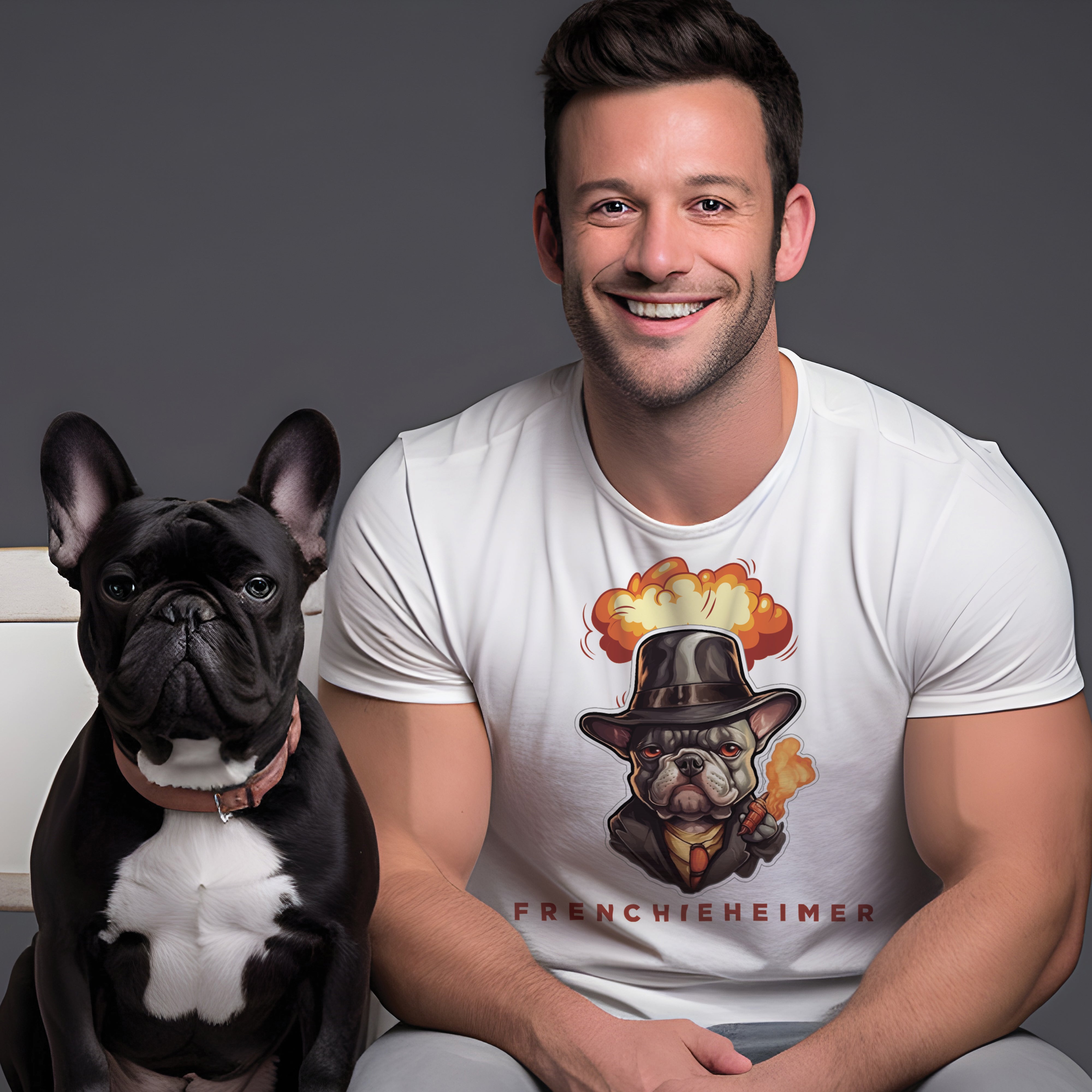 The Oppenheimer Version Of Frenchie - Comfy Unisex T-shirt Casual Wear
