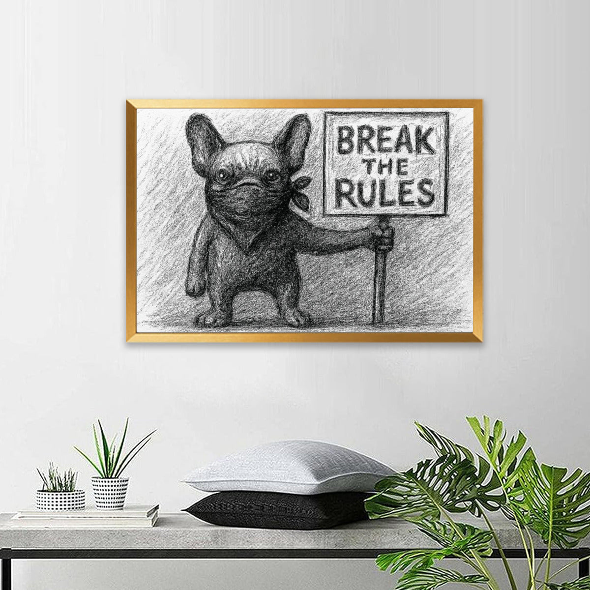 - Trendy Framed Poster • Wall Decoration Everyday Use | Premium Quality