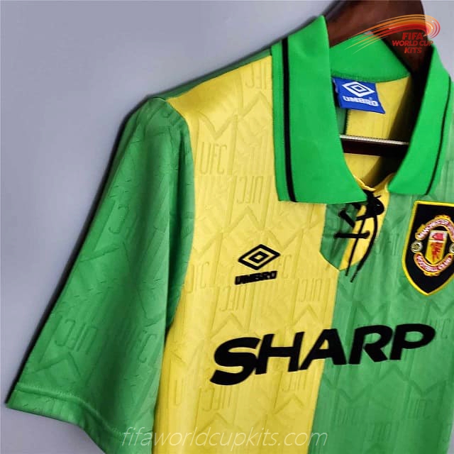 Alternate Soccer Jersey of Manchester United season 92-94