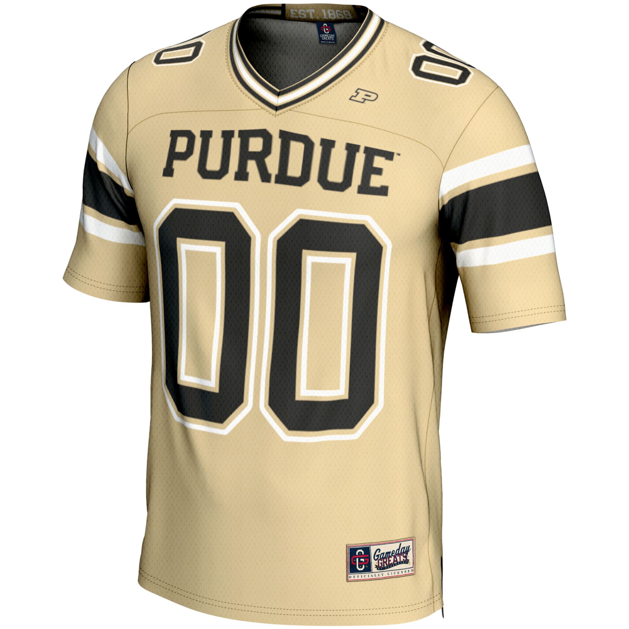 [DDG] Purdue Boilermakers GameDay Greats Youth NIL Pick-A-Player Football Jersey - Gold