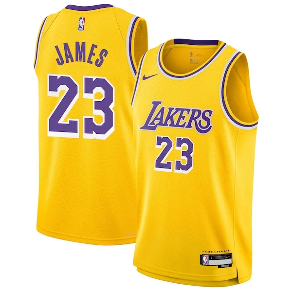 Superior LeBron James LAL NBA Jersey - Team Colors - Licensed Product