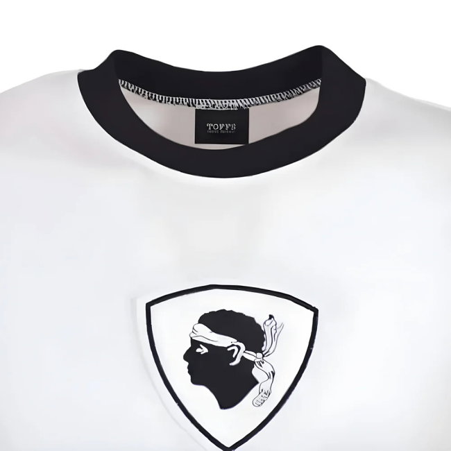 1962-1963 Bastia Replica Shirt UV Protection Moisture Wicking